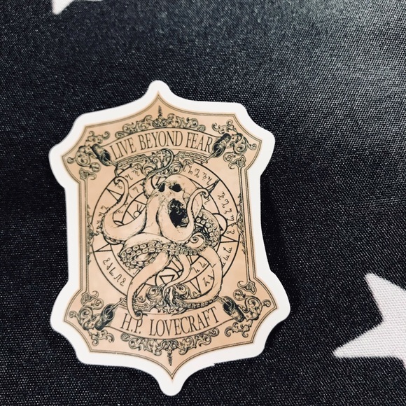 Live Beyond Fear Powder Witchy Sorceress Supreme Potion B0ttle Label Sticker - Picture 4 of 8